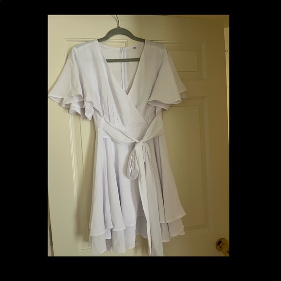 2 FOR $15 SALE!! *ADD TO BUNDLE* White Mini/MIDI Dress - Picture 3 of 4